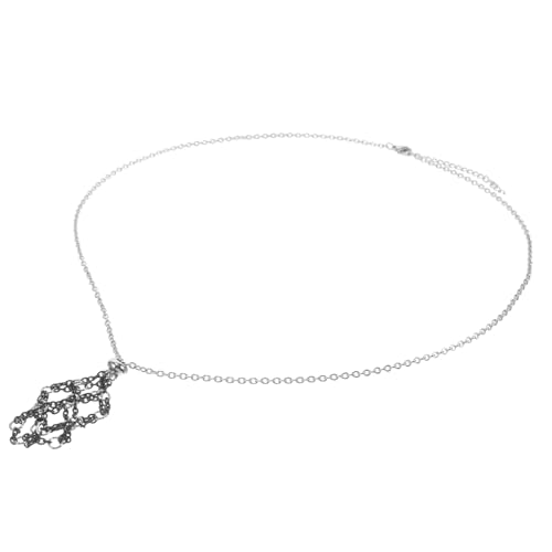 Ipetboom Kristallanhänger Halter Kette Verstellbares für Steine Schmuckständer für Damen DIY Halskette Kettenaufbewahrung Geschenkidee für Besondere Anlässe von Ipetboom