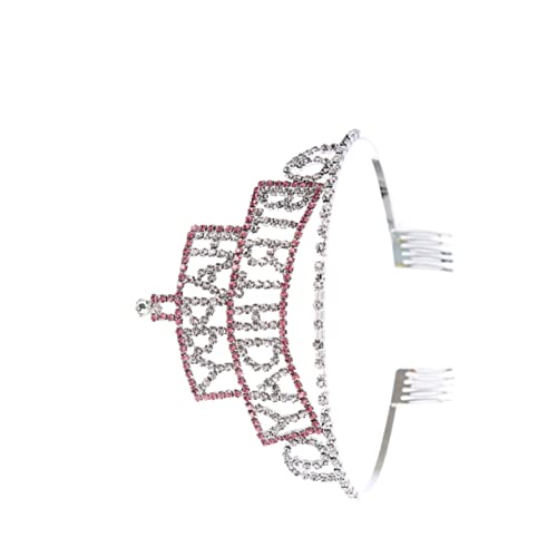 Ipetboom Krone Klaue Kette Kopfschmuck Die Krone Glänzende Krone Strass Krone Mädchen Krone Dekorative Krone Silber von Ipetboom