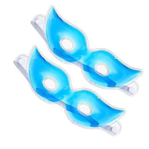 Ipetboom Kühlende Eis Augenmaske 2 Stück Gel Eis Patch Für Entspannte Augen Bequeme Augenklappe Gegen Augenringe Und Schwellungen Wiederverwendbar Für Kühlende Und Wärmende von Ipetboom