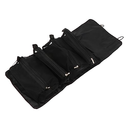 Kulturbeutel tragbare Make-up-Rolltasche gelbe Handtasche Geldbörsen Make-up-Taschen tragbarer Reiseorganisator Hängender Toilettenartikel-Organizer tragen Aufbewahrungskiste Köper von Ipetboom