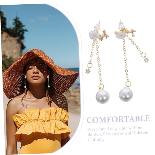 Ipetboom Baumelnde Blumenohrringe Für Damen Lange Goldene Ohrhänger Mit Blumenquasten Und Muschelblütenblättern Für Sommeroutfits Und Hochzeiten Ipetboom Baumelnde Blumenohrringe Für Damen Lange Goldene Ohrhänger Mit Blumenquasten Und Muschelblütenblättern Für Sommeroutfits Und Hochzeiten von Ipetboom