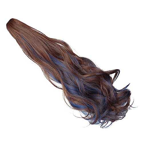 Ipetboom 1stück Langer Wavy Pferdeschwanz Hohe Temperaturfaser-wig Mit Natürlichem Look Lange Wellenfrisur Für Damen Hochwertige Clip Haarverlängerung Mit Bequem Und Pflegeleicht von Ipetboom