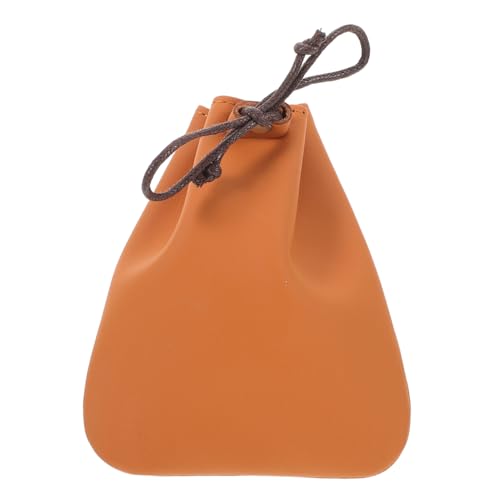 Ipetboom Lederbeutel Mit Kordelzug Vintage Münzbeutel Wechselgeldbeutel Schlüsselhalter Bargeld Organizer Für Männer Und Frauen Feiertage von Ipetboom