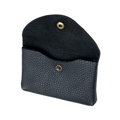 Ipetboom Ledergeldbörse Mini Kartenetui Ultra Dünner Kreditkartenhalter mit Münzfach für Damen Herren Kompaktes Leichtes Design Schützt Karten Münzen Sicher von Ipetboom