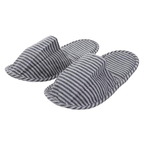 Ipetboom Leichte Faltbare Hausschuhe Damen Tragbare Waschbare Baumwoll slipper mit Rutschfester Sohle und Praktischem Aufbewahrungsbeutel für Reisen und Indoor nutzung von Ipetboom