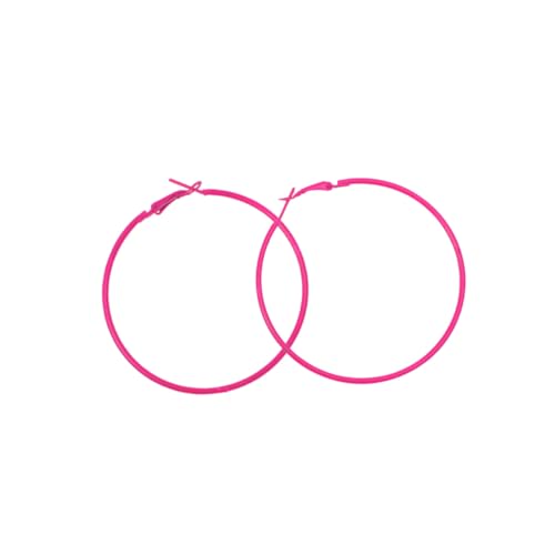 Ipetboom Leichte Große Geometrische Creolen Ohrringe aus Metall Modischer Ohrschmuck für Damen Stilvolle Runde Ohrhänger Langlebig und Gestaltet Ipetboom Leichte Große Geometrische Creolen Ohrringe aus Metall Modischer Ohrschmuck für Damen Stilvolle Runde Ohrhänger Langlebig und Gestaltet von Ipetboom