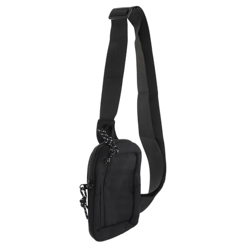 Ipetboom Leichte Herren Crossbody Bag aus Robustem Oxford Stoff Stylische Japanische Streetwear Mini Brusttasche Vielseitige Umhängetasche für Outdoor Radfahren Reisen Freizeit von Ipetboom