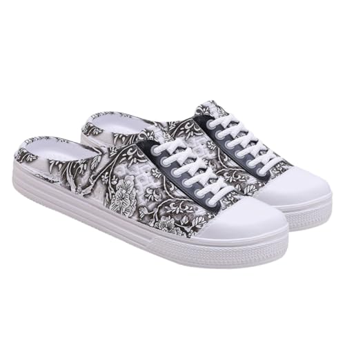 Ipetboom Leichte Rutschfeste Damen Sandalen mit Weicher Eva sohle Atmungsaktiv und Bequem für Sommer Garten Strand und Alltag Modische Strapazierfähige Hausschuhe in Schwarz von Ipetboom