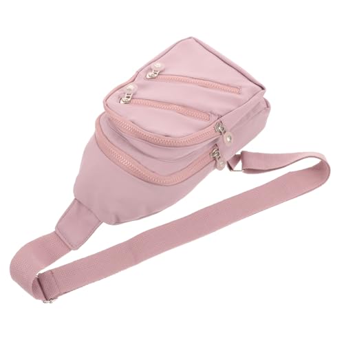 Ipetboom Leichte Stilvolle Damen Crossbody Tasche aus Strapazierfähigem Nylon Multifunktionale Kleine Brusttasche mit Modischem Design Praktische Umhängetasche für Reisen und Alltag von Ipetboom