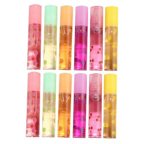 Ipetboom Frucht-lipgloss Für Frauen 12-teiliges Lippenpflege-lippenstift-set Für Freunde Und Familie von Ipetboom