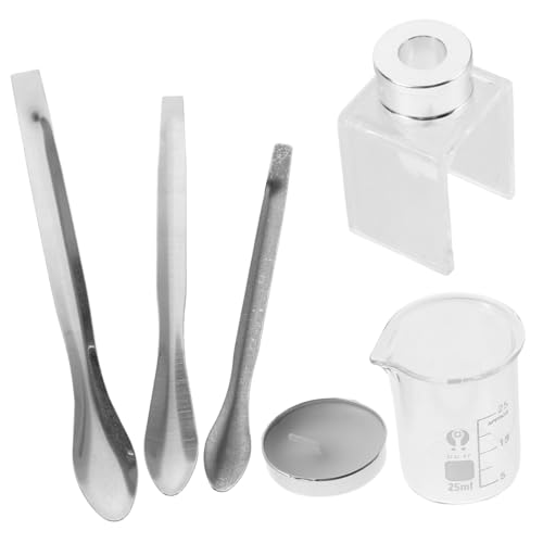 Ipetboom Diy-lipgloss-herstellungsset Mit Silikonform Wachskerzen Und Messbechern Für Lippenstiftreparatur Lipgloss-maker-kit Für Mädchen von Ipetboom