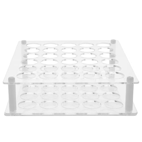 Ipetboom Lippenstift-organizer Aus Acryl Fächer Transparenter Halter Für Lippenstifte Und Lipgloss Make-up-organizer Für Schminktisch Und Arbeitsplatte Diy-freundlich Und Stabil von Ipetboom