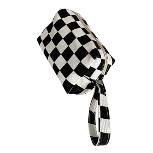 Ipetboom Große Kapazität Kosmetiktasche Mit Reißverschluss Tragbare Aufbewahrungstasche Für Damen Organizer Für Reisen Und Alltag Geeignet Für Lippenstift Gesichtsreiniger Und Andere von Ipetboom