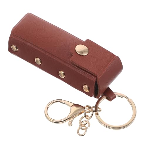 Ipetboom Lipstick Keychain Holder Tragbare Lippenstift-hülle Für Schlüsselanhänger Kleine Organizer-Tasche Für Lippenpflege Für Unterwegs von Ipetboom