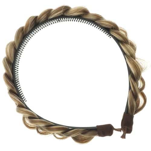 Ipetboom Elegante Zopf-stirnband-perücke Für Damen Haar-accessoires Für Mädchen Stirnband in Natürlicher Haaroptik von Ipetboom