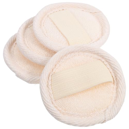 Ipetboom 4stücke Luffa Peeling Pads Gesicht Werkzeuge Peeling Pad Für Hautpflege Make-up Entferner Outdoor Reisen von Ipetboom