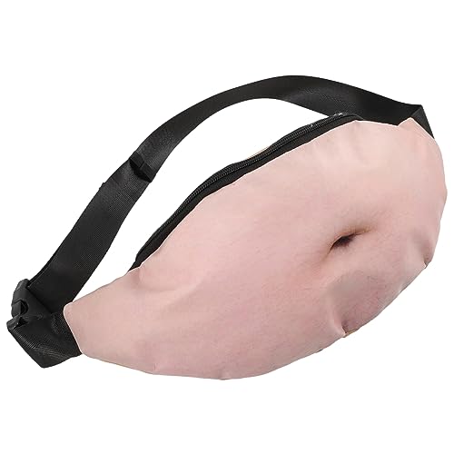 Ipetboom Bauchtasche Für Männer Aus Strapazierfähigem Pu Und Polyestermaterial Leicht Und Praktisch Als Party-Dekoration Und Lustiges Scherzgeschenk Ipetboom Bauchtasche Für Männer Aus Strapazierfähigem Pu Und Polyestermaterial Leicht Und Praktisch Als Party-Dekoration Und Lustiges Scherzgeschenk von Ipetboom