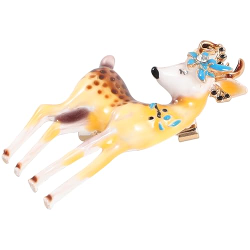 Ipetboom Lustige Hirschbrosche aus Modische Animal Pin für Damen Kreativer Reversnadel Anstecker Vielseitig für Pullover Jacken Schals und Taschen Geeignet von Ipetboom