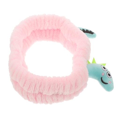 Ipetboom Lustiges Dinosaurier Stirnband für Frauen Dehnbares Haarband zum Waschen Gesichts Make Up und Spa Cartoon Haarschmuck für Alltag Partys und Kosmetik Bequem und Langlebig von Ipetboom