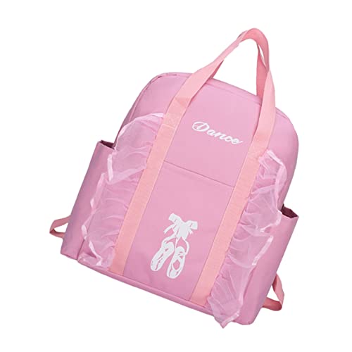 Ipetboom Mädchen Tanzrucksack Ballett Tasche Junge Mädchen Rucksack Handtasche Mit Schultergurt Für Ballettschuhe Und Ballettkleider Leicht Zu Tragen Waschbar Practical von Ipetboom