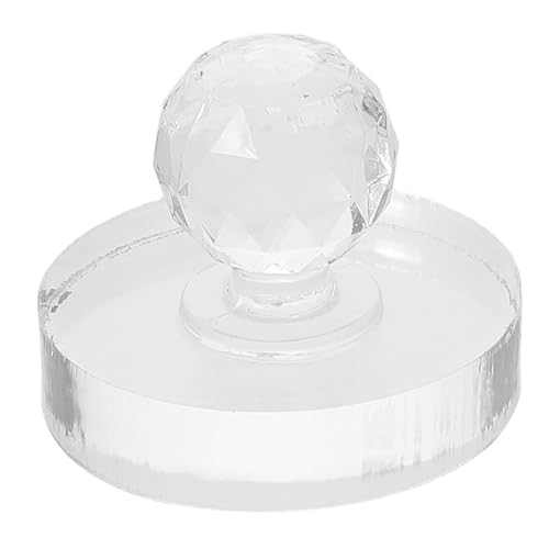 Ipetboom Lidschatten Stempel Werkzeug Acryl Puder Kosmetikstempel für Selbstgemacht Make Up Platzsparend Einfach zu Verwenden von Ipetboom