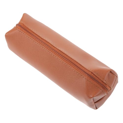 Ipetboom Kosmetikpinselhalter Für Reisen Schmale Stiftetasche Aus Leder Reise-schminkpinselhalter Organisierter Kosmetikpinselbehälter Kleine Federtasche Für Make-up Und Schreibwaren von Ipetboom