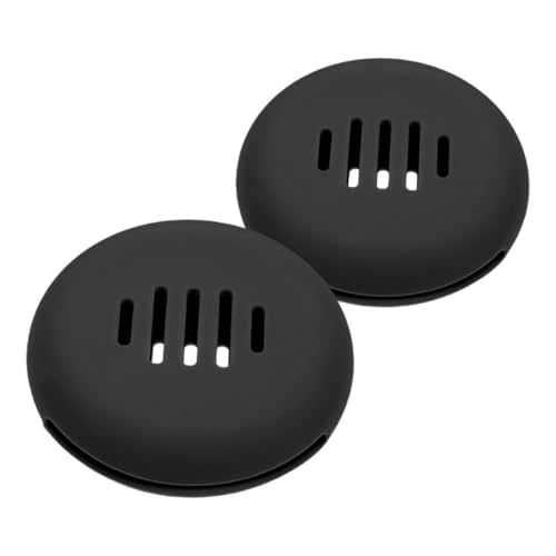 Ipetboom 2stücke Silikon Make-up-schwammhalter Reise-schwamm-organizer Bruchsicheres Etui Schwarz Platz Für Mehrere Beauty-schwämme Kompakt Und Tragbar von Ipetboom