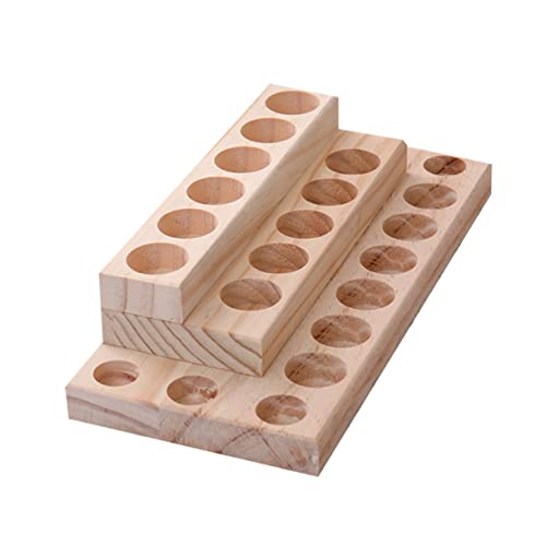 Ipetboom Lagiges Schreibtisch-aufbewahrungsregal Aus Holz Aufbewahrungsbox Für Ätherische Öle Massivholzregal Aufbewahrungs-organizer Ausstellungsstand Für Ätherische Öle von Ipetboom