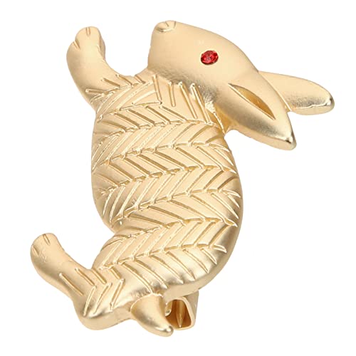 Ipetboom Metall Brosche Pin Form Eines Niedlichen Eleganter Anstecker für Frauen für Kleidung zu Ostern Anderen Anlässen Sicherer Halt Einfache Handhabung von Ipetboom