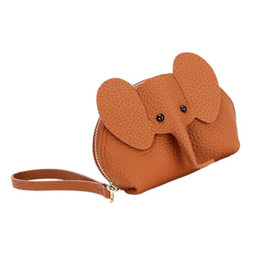 Ipetboom Münzbörse Für Damen Kawaii-Design Kleine Münzbörse Kartenetui Münzbeutel Kleingeldbörse Winzige Tasche Aus Echtem Material Kompakt Und Tragbar von Ipetboom