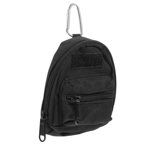 Ipetboom Mini Earphone Tasche aus Canvas und Aluminiumlegierung Robust und Verschleißfest Tragbares Münz Schlüsselanhänger Täschchen mit Karabiner Leichtes Kleines Etui für Outdoor und Ipetboom Mini Earphone Tasche aus Canvas und Aluminiumlegierung Robust und Verschleißfest Tragbares Münz Schlüsselanhänger Täschchen mit Karabiner Leichtes Kleines Etui für Outdoor und von Ipetboom