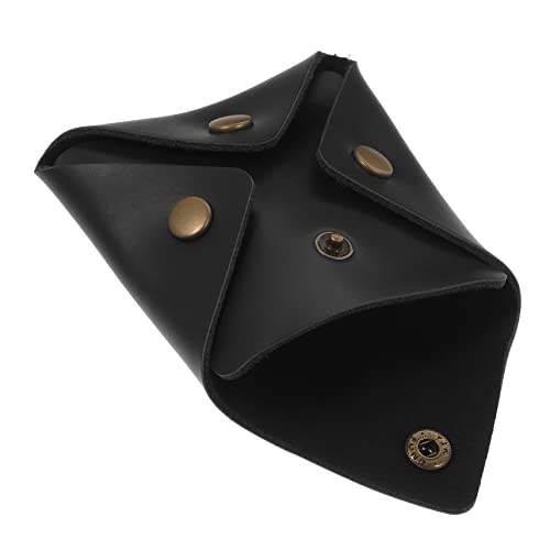 Ipetboom Mini-münztasche Aus Leder Quadratische Geldbörse Für Kleingeld Kleine Münzaufbewahrungstasche Münzbeutel Mit Organizer-Funktion von Ipetboom