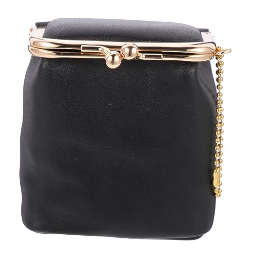 Ipetboom Mini Lippenstifthalter Kosmetiktasche Schwarz Langlebiges Kleines Lippenstift Etui mit Feiner Verarbeitung Praktischer Organizer für Lippenstift und Make Up für Damen und Geeignet von Ipetboom