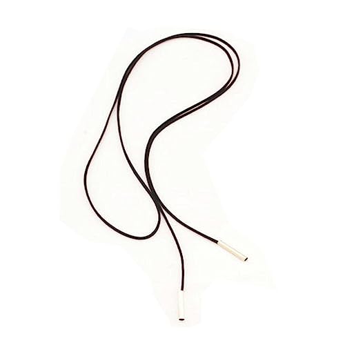 Ipetboom Punk Kette Lange Halskette Seil Halskette Kette Kettenseil Damen Schwarz Leichtgewichtig Komfortabel Mode Design Persönlichkeit Individualität von Ipetboom