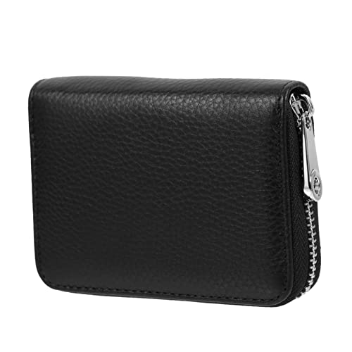 Ipetboom Kartentasche Für Kreditkarten Ausweise Und Visitenkarten Münzaufbewahrungstasche Aus Rindsleder Praktische Multifunktions-kartenhalter Für Unterwegs Tragbare Brieftasche Mit von Ipetboom