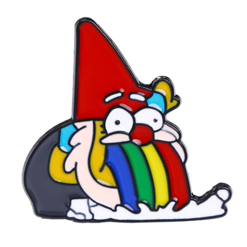 Ipetboom Modische Unisex Brosche Kreativer Emaille Anstecker Leichtes Schmuck accessoire Für Kleidung Rucksack Tasche Für Studenten Freunde von Ipetboom