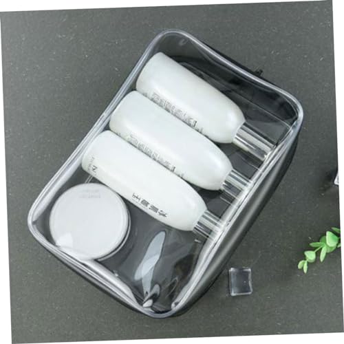 Ipetboom Multifunktionale Transparente Kosmetiktasche Großer Reise Waschtasche Organizer Kulturbeutel mit Reißverschluss für Damen und Herren Toilettenartikel von Ipetboom