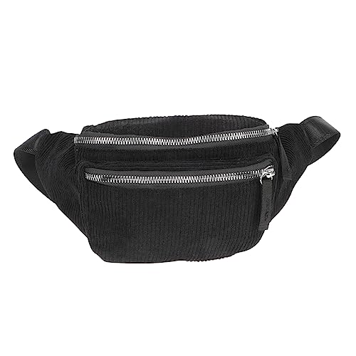 Ipetboom Multifunktionale Velour Bauchtasche Stilvolle Umhängetasche für Outdoor Aktivitäten Geeignet als Hüfttasche Brusttasche oder Schultertasche für Herren Wasserabweisend und Geräumig von Ipetboom