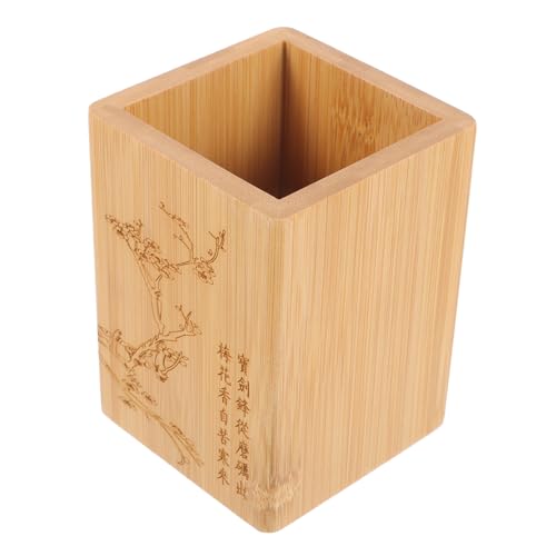 Ipetboom Multifunktionaler Stiftehalter Für Schreibtisch Dekorativer Organizer Für Makeup Pinsel Stifte Und Utensilien Karbonisiertem Großer Für Ordnung Und Stil von Ipetboom