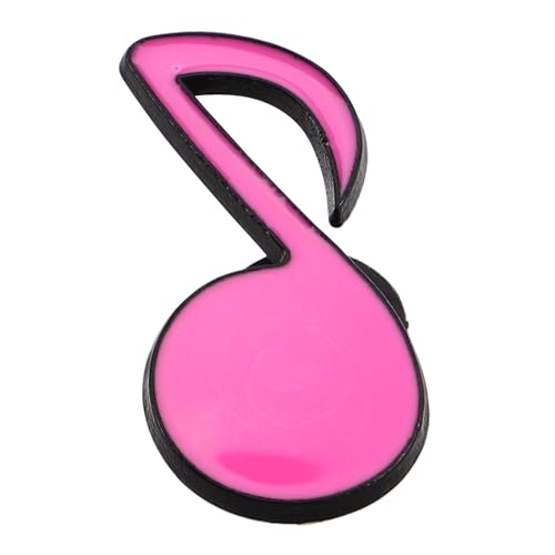 Ipetboom Musiknoten Brosche Pin Stylisches Accessoire für Pullover Jacken und Rucksäcke Einzigartiges für Musikliebhaber Eyecatching und Vielseitig für von Ipetboom