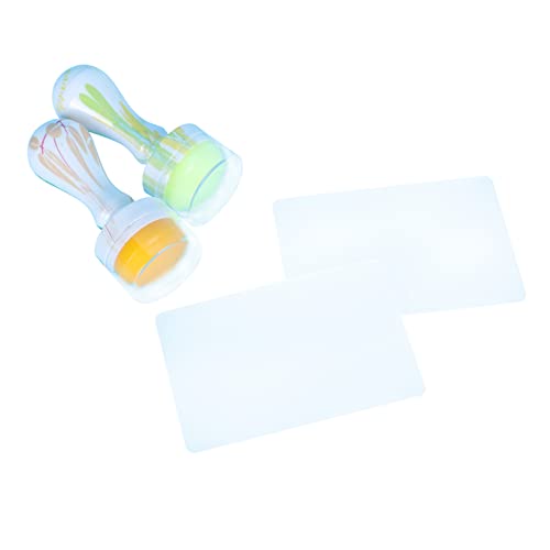 Ipetboom 2sätze Nagelkunst Stempel Nail Stamper Für Maniküre Werkzeuge Für Zuhause Und Salon Vielseitige Nageldesigns Für Kreative Nagelkunst von Ipetboom