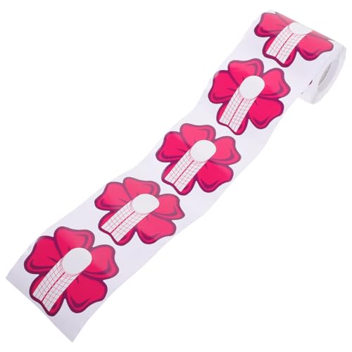 Ipetboom Nail Extension Forms Aufkleber Nagelverlängerung Schablonen Acryl Nagelform Sticker Nail Art Guide für Profi Nagelstudio und DIY Nagelliebhaber von Ipetboom