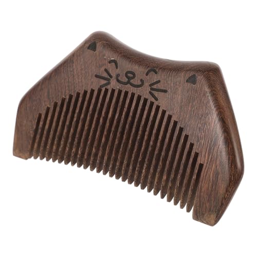 Ipetboom Natürliche Holz Feine Zahn Kamm Shampoo Pinsel Frauen Haar Styling Kopfhaut Kamm von Ipetboom