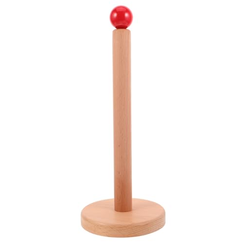 Ipetboom Natürlicher Holz Haargummi Halter Organizer mit Glatter Verarbeitung und Viel Stauraum Solides Material für Haaraccessoires Sicherer Rutschfester Haarbandständer für Mädchen und von Ipetboom