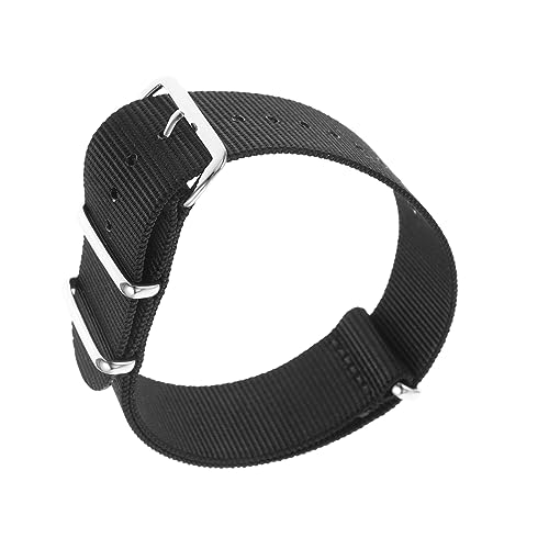 Ipetboom Uhrenarmband Aus Nylon Verschleißfestes Gewebtes Armband Für Uhren Langes Uhrengürtel Mit Silberlegierungsschnalle Leicht Zu Justieren von Ipetboom