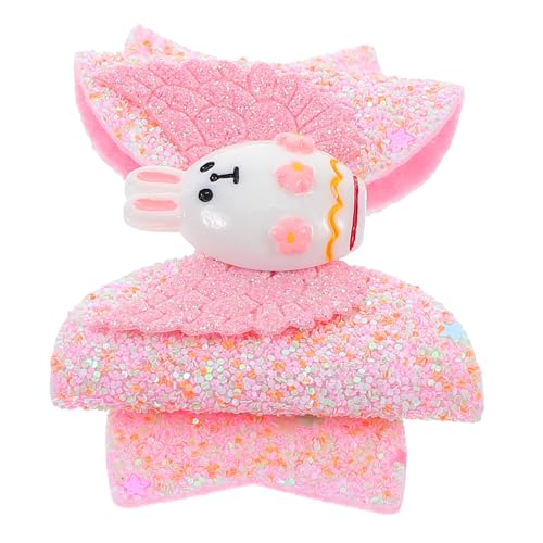 Ipetboom Easter Bunny Haarspangen Für Mädchen Funkelnde Schleifenclips Mit Hasenmotiv Für Ostern Schulveranstaltungen Und Feierlichkeiten Langlebige Und Bezaubernde Haaraccessoires von Ipetboom