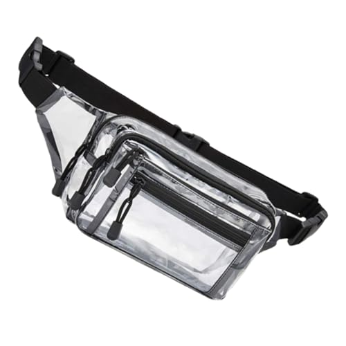 Ipetboom Outdoor-Sport-Gürteltasche Bauchtasche Reise-Schultertasche für Herren klein Beutel Lauftasche Artikel tragbare durchsichtige Tasche verschleißfeste Hüfttasche PVC Ipetboom Outdoor-Sport-Gürteltasche Bauchtasche Reise-Schultertasche für Herren klein Beutel Lauftasche Artikel tragbare durchsichtige Tasche verschleißfeste Hüfttasche PVC von Ipetboom