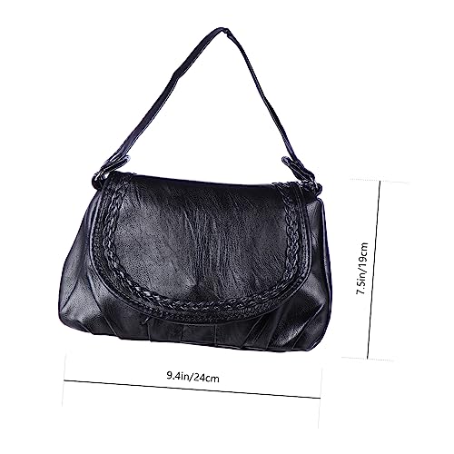 Ipetboom PU Damen Umhängetasche aus Kunstleder Stylische Schultertasche Langlebig und Modisch für Alltag Party und Shopping Vielseitig für Handy Kosmetik und Kleine Essentials von Ipetboom