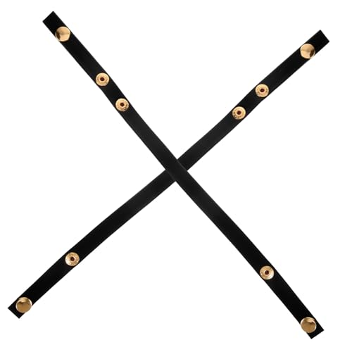 Ipetboom PU Fersenriemen für High Heels Verstellbare Anti loss Schuhriemen Ersatz Fersengurt für Damen Pumps Strapazierfähige Komfortable Schuhbefestigung Schwarz von Ipetboom