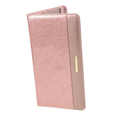 Ipetboom Damen Pu Reisepasshülle Geräumiger Reisekartenhalter Organizer Für Ausweise Praktischer Wallet Roségold Für Sicheres Und Ordnung von Ipetboom